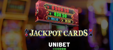 Jackpot Cards EGT a depășit un milion de lei în Cazinoul Unibet și poate ajunge la cel mai norocos client în orice moment